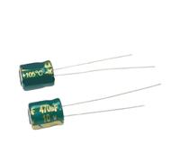 2PCS 10V470UF 6X12MM Capacitors