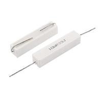 2pcs 10W Fixed Resistors R33J 0.33Ohm 5% Ceramic Cement Power Resistor Single Resistors Specialised accessories