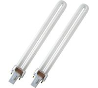 2PCS 11W G23 2-Pin Compact Fluorescent Lamp-Neutral White 4000K 900LM, 2Pin Stick Fluorescent Light Bulb, U-Shaped Energy Saving CFL Light Tube,Non-Dimmable for Bedroom (Neutral White 4000K)