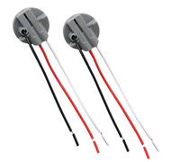 2Pcs 12-24V Car LED Light Bulb Holder Connector for 1157 Tail Light Bulbs/Brake Lamps/Turn Signals - Plug Adapter Bulb Holder with Wiring