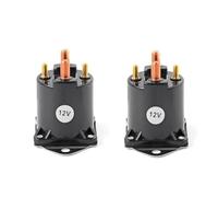 2Pcs 12 Volt 4 Terminal Starter Compatible with For 1984-up OEM 1013609 1012275 part