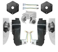 2PCS 12 Volt RS550 40000 RPM High-Speed Motor Gearbox for Power Wheels Motor Upgrade,Pair of 12V Motor Engine for Ride-On Replacement Parts,2 Free Coupler