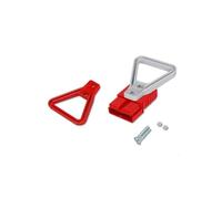 2PCS 120A/175A 600V Style Forklift Power Connector Handles with Screws, Quick for Battery Connection and Disconnection Accessories, Red and Grey Replacemen(175A-Gray)