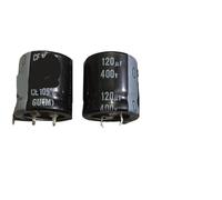 2PCS 120UF 400V electrolytic capacitor 25X25 105 degrees(22X35 AQ)
