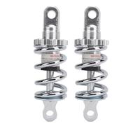 2PCS 125mm Rear Shock Absorber, Adjustable Damping Motorcycle Shock Damper, High Hardness Aluminum Alloy Suspension for Electric Bike ATV Go Kart Scooter Mountain Bike