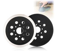 2Pcs 125mm Sander Backing Pad for Bosch Sander Pads, 5 Inch 8 Hole Replacement Sander Pad for Bosch GEX125-1 PEX220 PEX220A Skil 7402 7490, Hook and Loop Sanding Pads for Random Orbital Sanders