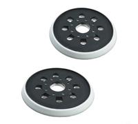 2pcs 125mm Sanding Backing Pad for Bosch GEX125-1AE PEX220A| 8 Hole | Sanding Backing Pad 125mm,5 Inch Orbital Sander Disc,Replacement Pad For Bosch GEX125,Compatible