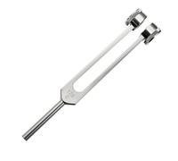 2Pcs 128Hz, Stainless Steel Tuning Forks Tone Tool for Musical Instruments Acoustic Experiments Hearing Testing Bone Conduction Tests Violin Guitar Tuner Device