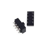 2PCS 12A 250V 3 Position 8 Pin Toggle Slide DIP Switch LQ-103H Hair Dryer Hot Cold Wind Compatible JJ-15 Philips Flyco FH6218/20/21/31
