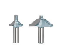 2pcs 12mm 12.7mm Shank Door Bucket Line Knife And Window Picture Frame Handrail Mortise Roman(2PCS 12mm Shank)