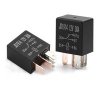 2Pcs 12V 30A 5 Pin Heavy Duty Automotive Relay Easy to Install Multi-Purpose for Car Horn Compatible with Car Motorcycle Truck for Mondeo and More Vehicles JD1912 Relay Standard Kit
