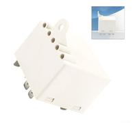 2PCS 12V 4-Pin 20A Power for Relay G4A-1A-E-12VDC and G4A-1A-E-24VDC Compatible with for Relay Module - Black, Silver Alloy, -30°C to 125°C Operating Range(G4A-1A-E-12VDC)