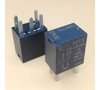 2Pcs 12v 5pin Automobile Air Conditioning Fan Relay Hfv9-012-1zr 6082