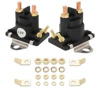 2pcs 12V Solenoid Switch - 89-96158T Starter Solenoid, for Mercruiser Mercury Mariner Outboard Motors 35-275 HP 89-818864T 89-84607 8994318 8996158 8996158T Sae J1171 Starter Relay