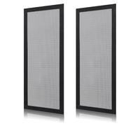 2pcs 12x4 Inch Magnetic Vent Covers, Strong Magnetic Vent Mesh Covers Floor Air Vent Covers Mesh Vent Filters for Floors Ceilings Walls Catch Debris Hair Dust