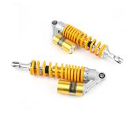 2pcs 13.5" 340mm Air Shocker Rear Shock Absorbers for Harley for Ducati Yellow Motorcycle shock absorbers