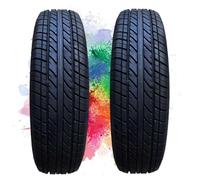 2pcs 135/70R13 All Season Tires, Puncture Resistant Run Flat Tire with Black Sidewall, Load Index 68, Speed Rating Q for Compact Cars