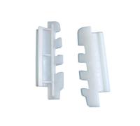 2PCS 139×46.4mm Hard Ice Cream Machine Scraper Blade - Replacement Spare Part, Compatible with VEVOR YKF116 & KEKU