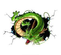 2pcs 13cm Decal for Cartoon Shenron Anime Car Sticker Auto Decors on Bumper Rear Window Laptop(13cm)