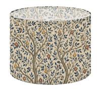 2Pcs 13in Lampshade Lamp Shade Elegant Vintage Botanical Pear Trees for Ceiling Light, Table Lamp Floor Lamp Easy Assembly Replacement Light Shade
