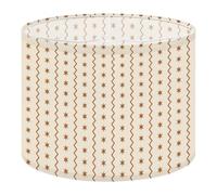 2Pcs 13in Lampshade Lamp Shade Rustic Terracotta Star Wavy Line for Ceiling Light, Table Lamp Floor Lamp Easy Assembly Replacement Light Shade
