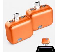 2PCS 140W AI Smart Auto Stop Charging Adapter,USB-C Charging Adapter Separator,Smart Auto StopsCharging When Full,Overnight Safe,Prevent Battery Aging,Plug and Play for Laptop,Pad,Phone,Tablet