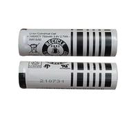 2PCS 14500CY 3.6V 750mAh Flat Head Li-ion Battery. Compatible for Braun Shaver S5 S6 S7 S51 53B 73S 4200 5762 Toothbrush