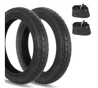 2PCS 14x2.125 Puncture Proof Electric Scooter Tire and Tube Set with Angled Valve Stem, Heavy Duty Butyl Rubber, All Terrain Tread for 14 Inch E-Bike, Kids Bike, Replacement Tire(2 PACK)