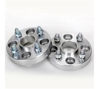 2pcs 15-50mm Car Wheel Spacers Widening Kit Adapter For Grace For Brio N-BOX N-ONE N-WGN(2pcs 15mm silver)