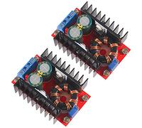 2Pcs 150W DC Step Up Boost Converter Module - Voltage Adjustable 10-32V to 12-35V Power Supply - DC Interface Voltage Charger Board for Buck Boost Inverters
