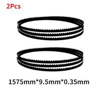 2pcs 1575mm*9.5mm*0.35mm Bandsaw Blades 14/6/10TPI Carbon Band Saw Woodworking Tools Accessories(6TPI)