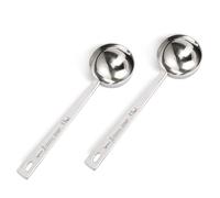 2Pcs 15ml Tablespoon Coffee Measuring Spoon Stainless Steel Table Spoons Measuring Spoon for Coffee Milk Tea Seasoning Cooking Baking