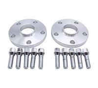 2Pcs 15mm Thickness 5X112 PCD Hub Centric Wheel Spacers M14x1.25 Adaptors Centre Bore 57.1mm fits for VW AUDI