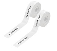 2pcs 15mmx4m Label Maker Tape, Waterproo Self-Adhesive Labels for DIY Marking of Name Shelf Life Classification, Compatible with Qutie/H11 Printer