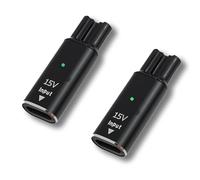 2PCS 15V Type-C for phillips one blade charger QP2520/QP2515/QP2620, A00390 USB-C Electric Shaver Adapter with Charging Indicator, one blade charger Converter Without Charger Cord