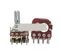 2PCS 16 Type 8-pin Dual Channel Potentiometer B100K TB104X2 with Step Amplifier Speaker Volume Adjustment Flower Shaft 20mm