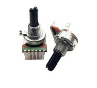2PCS 161 Type Duplex Vertical B10K B20K B50K B100K Potentiometer B103 B203 B503 B104 6-Pin D Shaft 20MM(20K Ohm)