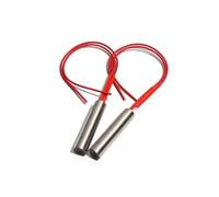 2PCS 16mm 30~70mm Cylindrical Cartridge Heaters AC220V SUS Heating Tube 120W/160W/200W/240W/280W Electric Element (Color : 201SUS 200W 16x50mm, Size : 220V)