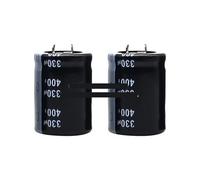 2pcs 16V 25V 35V 50V 63V 80V 100V 200V 250V 400V 450V 820UF 6800UF 10000UF 22000UF Aluminum Electrolytic Capacitor(450V330UF 25X50MM)