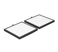 2pcs 17.5 x 18cm Nail Dust Collector Filter, 0.1 and 0.3 Micron, 99.7% Efficiency, For 40W Nail Dust Vacuum Machine, With Replacement Filter