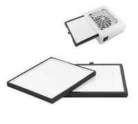 2pcs 17.5 X 18cm Nail Dust Collector Filter Replacement, for 40w Nail Dust Vacuum Machine, Manicure Machine Accessories