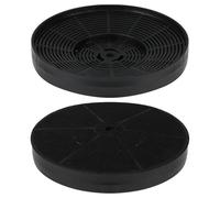 2Pcs 175mm Carbon Charcoal Filter for CDA SIA2 Cooker Hood Vent Extractor, Active CarbonCharcoal Odour & Grease Filters