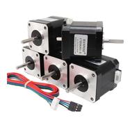 2PCS 17HS8401S-SZ 52N.CM Nema17 Stepper Motor 48mm Double Shaft motor 4-lead For Router Engraving milling machine 42 motor