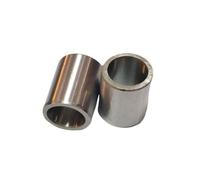 2Pcs 17mm Inner Diameter Steel Sleeve Bearings - Wear Resistant Bushings for High Temperature Applications(17x21x20mm)