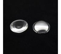 2pcs 17mm MINI PMMA Plano Convex Acrylic Lens for Zoom LED Flashlight Bike Head Lamp Spotlight