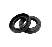 2pcs 17x24x8mm Nitrile Rubber Rotary Shaft Lip Seals, Inner Diameter 17mm, Outer Diameter 24mm, Thickness 8mm