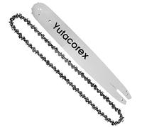 2PCS 18 Inch Chainsaw Chains and Guide Bar Replacement Chain Fits Stihl MS250, MS250C, MS170, MS171, MS251, MS251C-BE Chainsaw, 18'' Chain and Bar- 325'' .050'' 68 Drive Links (1 Chain+1 bar）