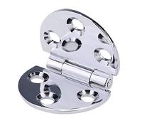 2Pcs 180 Degree Copper Hinges Flip Top Hinge Round Hinge for Folding Tabletop Sewing Machine Table Furniture