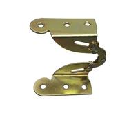 2pcs 180 Degree Flap Hinge Iron Hidden Folding for Dining Table Desk Bed Bracket Mechanism Combination Furniture Fittings(Card 18mm Board)