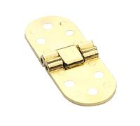 2pcs 180 Degree Invisible Flap Hinge Cabinet Hub for Door Table Folding Concealed Installation Blinds Furniture Accessories for Wooden Doors Cabinet(Gold)
